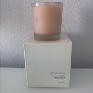 Avon Mark Self Sanctuary WhiteTea Vanilla candle